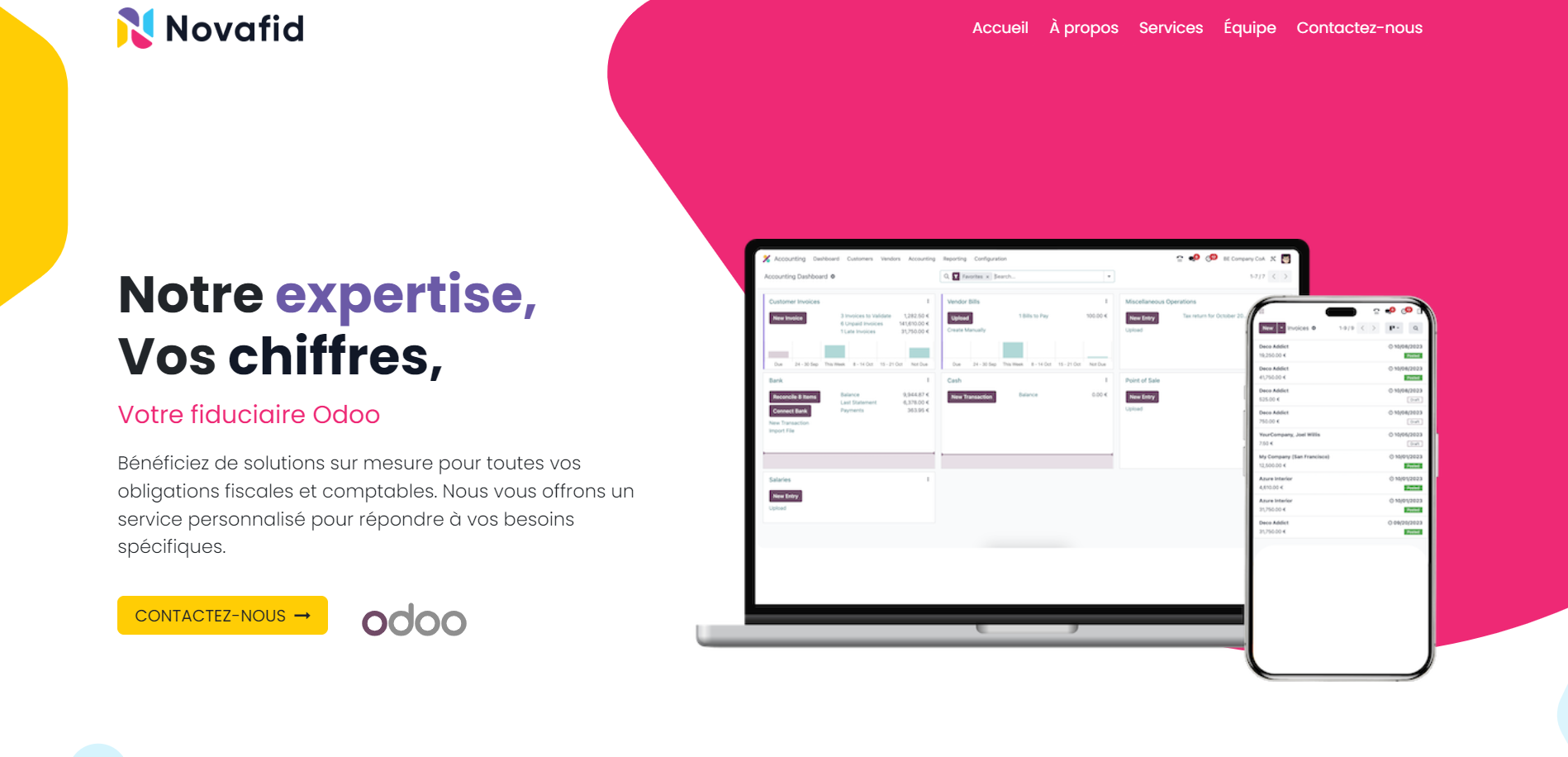 Novafid, Intégrateur Web Sénior  | Front-end ODOO