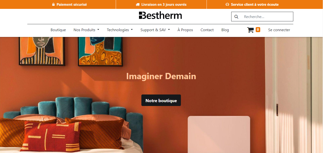 Bestherm, Intégrateur Web Sénior  | Front-end ODOO